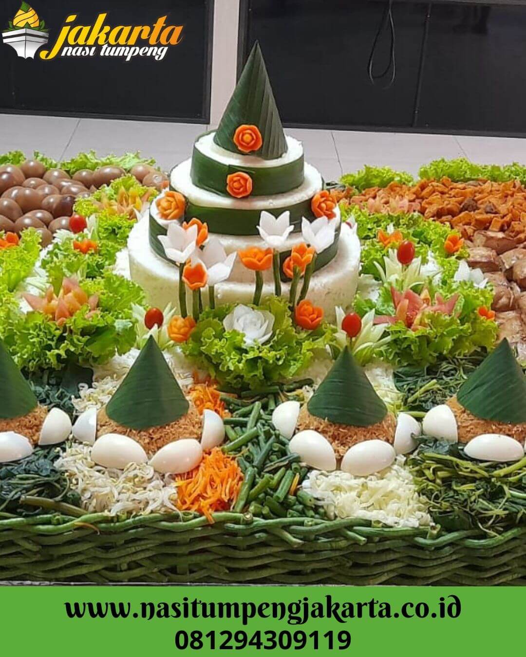 Pesan Nasi Tumpeng di Pinang Ranti