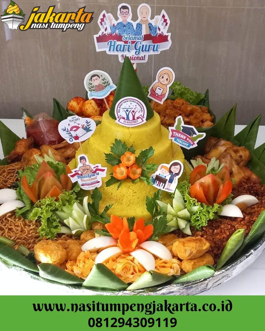 Pesan Nasi Tumpeng di Jatinegara