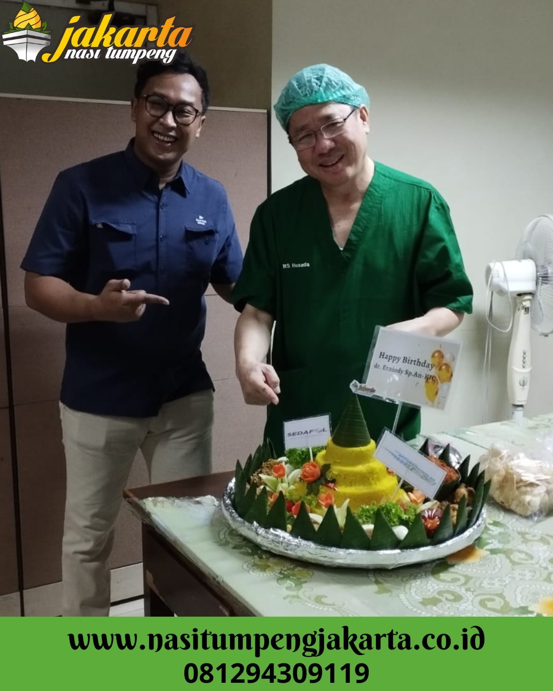 Pesan Nasi Tumpeng di Penggilingan