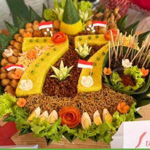 Bagaimana Bentuk Nasi Tumpeng