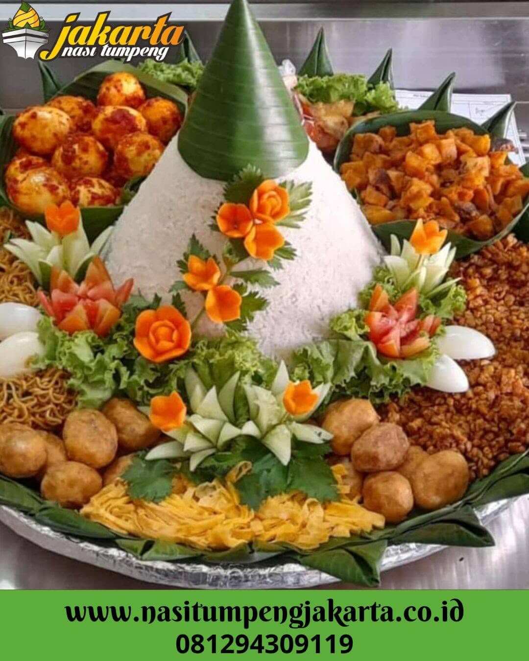 Tumpeng Ulang Tahun Nasi Putih 