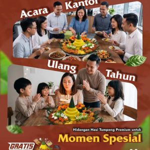 Nasi Tumpeng di Tebet