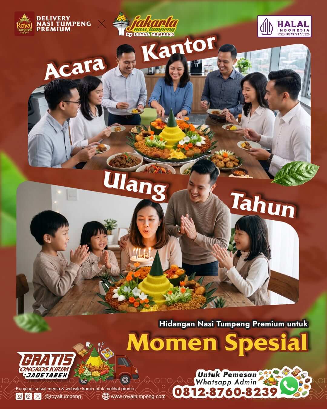 Nasi Tumpeng di Tebet
