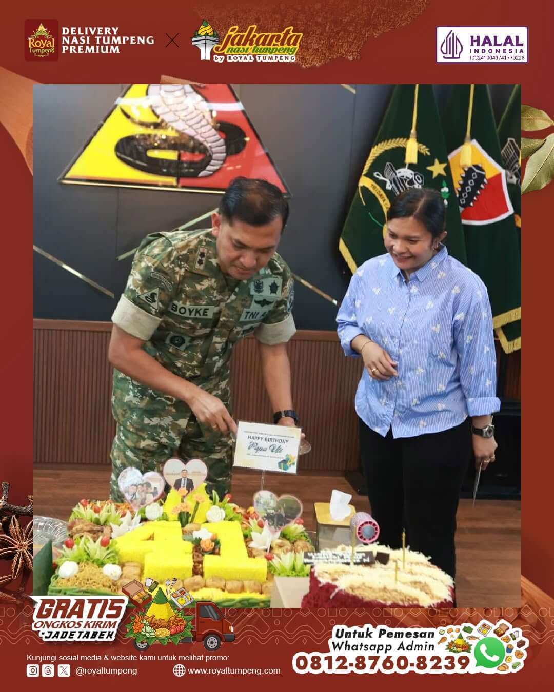 Bagaimana Bentuk Nasi Tumpeng