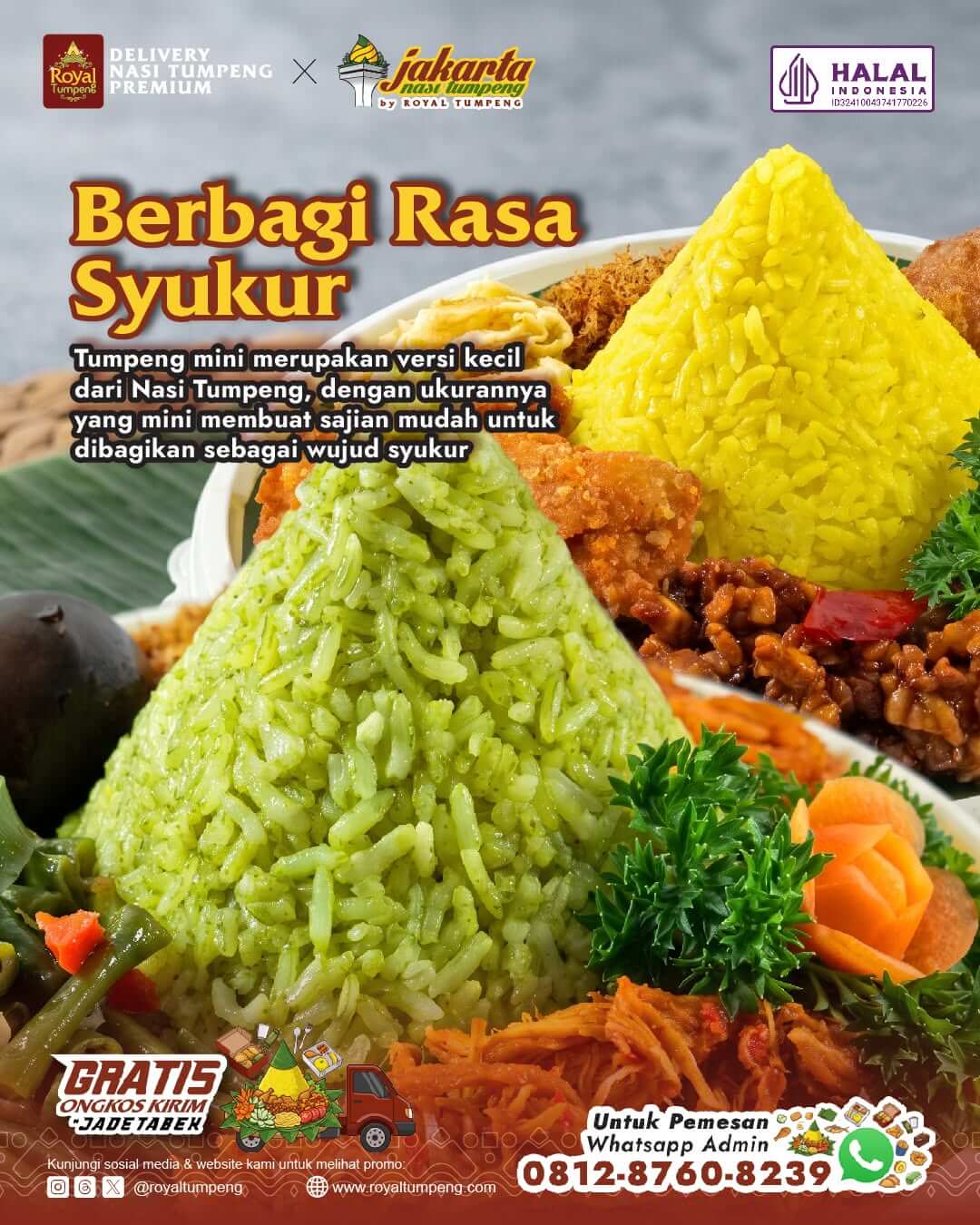 Pesan Nasi Tumpeng Mini Ulang Tahun Anak