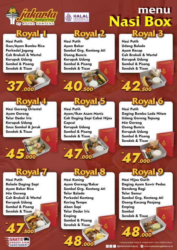 pesan nasi box
